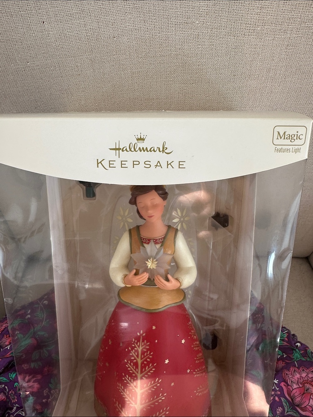 Handcrafted Angel Tree Topper - Picture 2 of 10